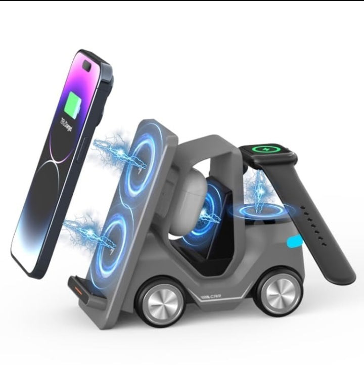3 IN 1 WIRELESS FORKLIFT MAGNETIC CHARGER